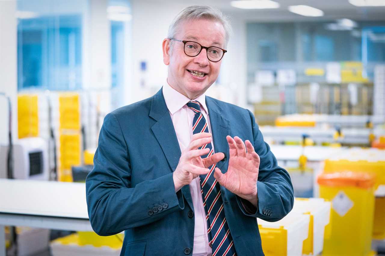 Michael Gove blasts ‘selfish’ Brits who refuse the Covid vaccine and says they should be banned from big events