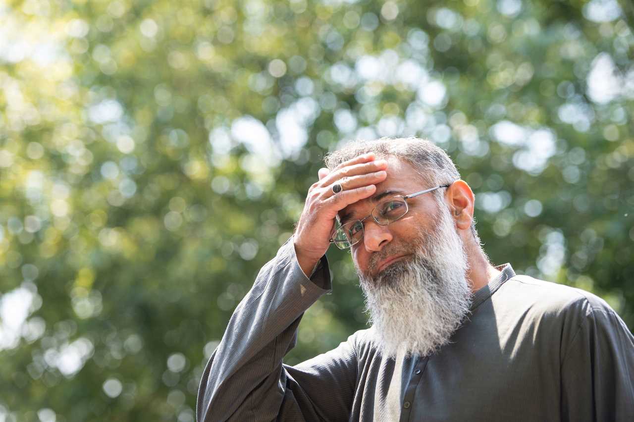 Moaning hate preacher Anjem Choudary is banned from twitter just FIVE days after joining
