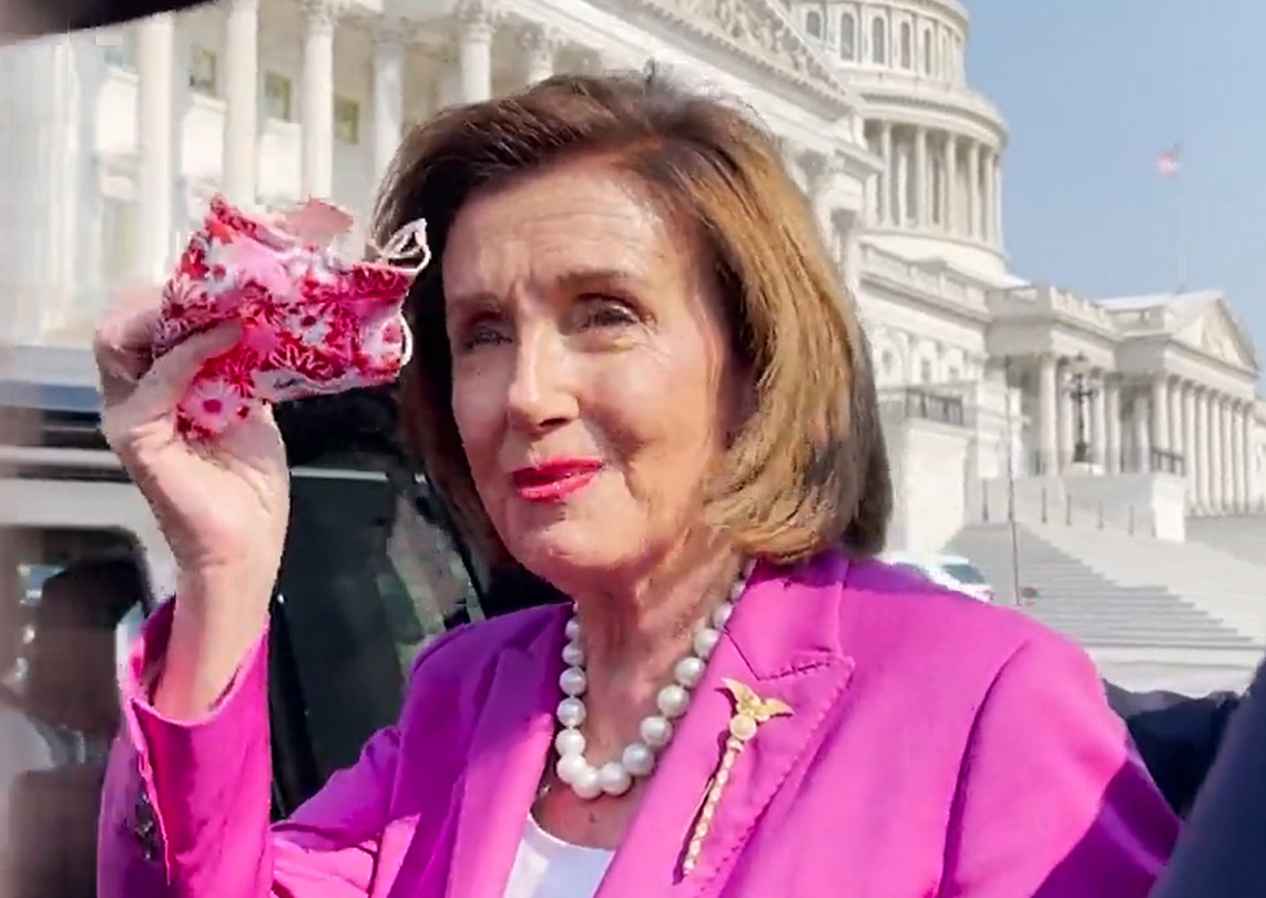 Pelosi blasted for branding Kevin McCarthy a ‘moron’ after GOP leader opposed new mask mandate for vaccinated Americans