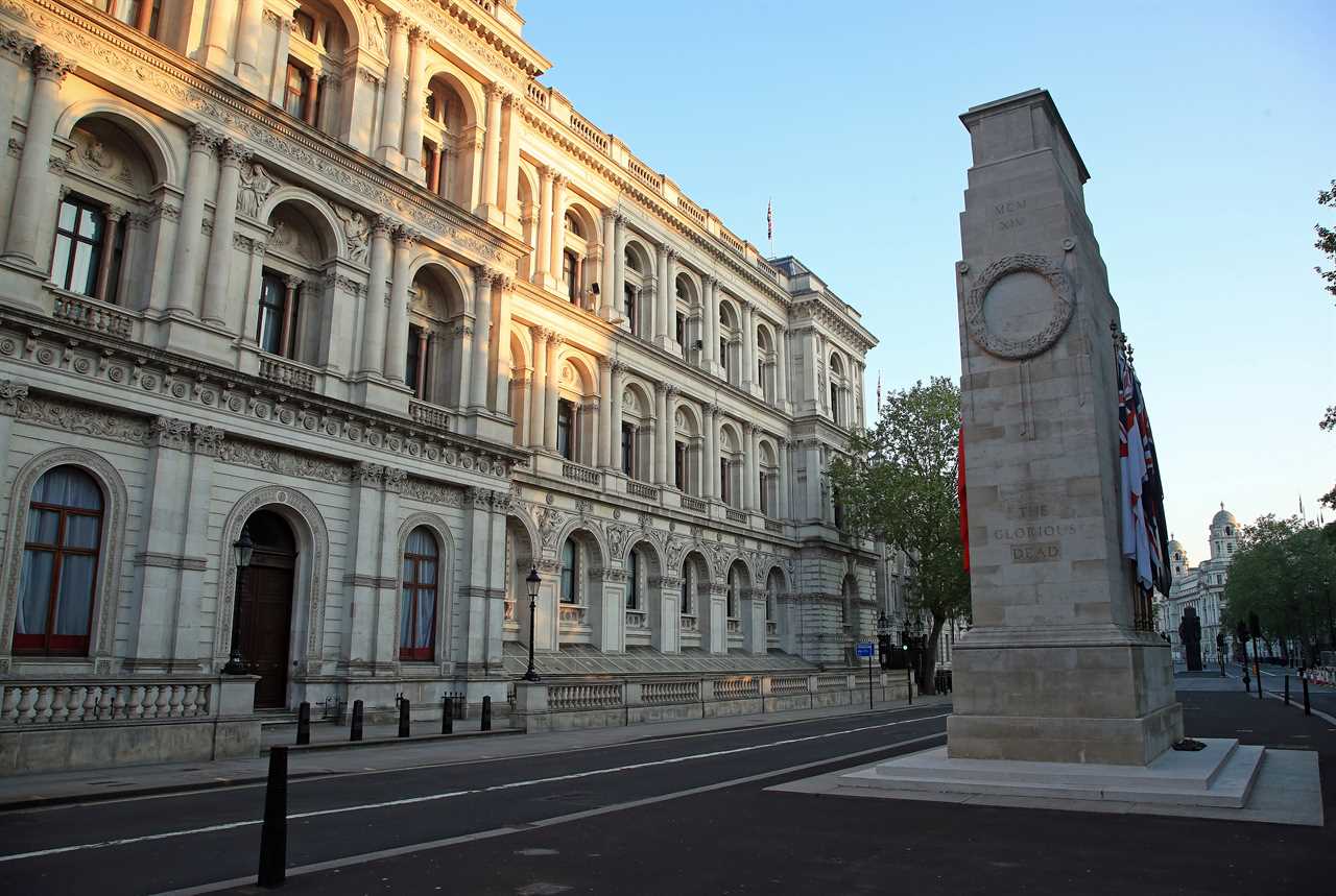 Up to three quarters of Whitehall STILL empty as civil servants refuse to go back to offices