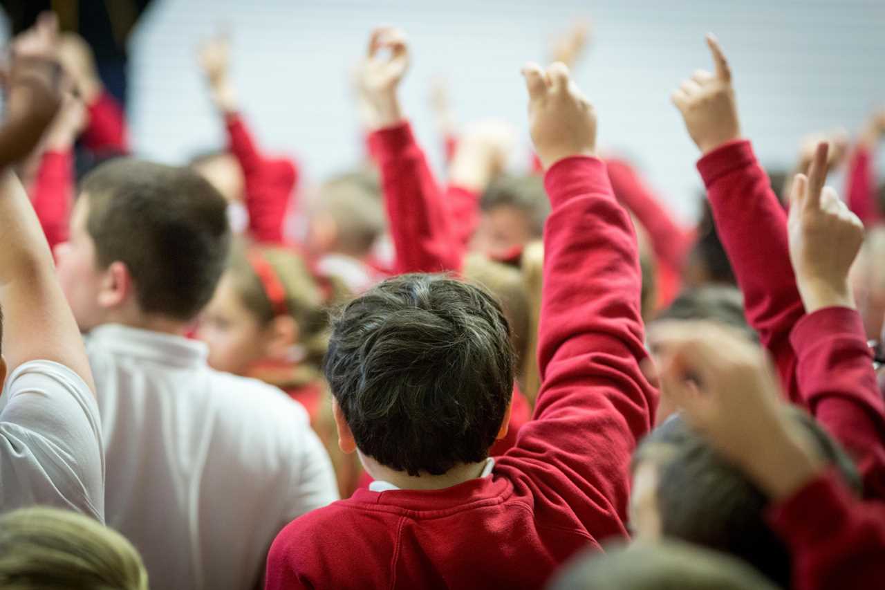 Thousands of children being taught in ‘super-sized’ classes leaving them struggling to catch up with peers