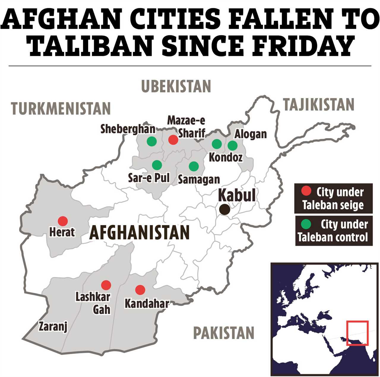 Defence Sec Ben Wallace slams Joe Biden’s ‘rotten deal’ with Taliban as they capture more Afghan cities