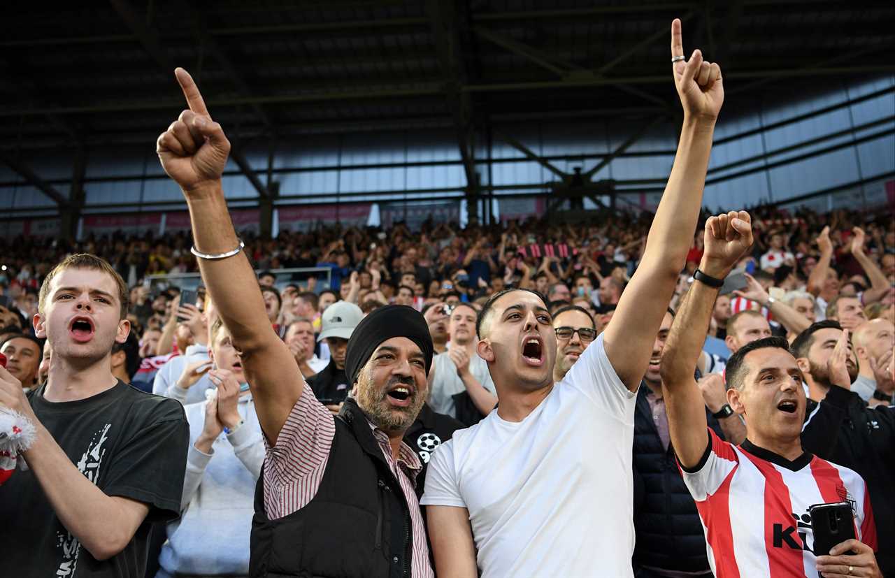 Premier League celebrates first full capacity game for 522 days for Brentford versus Arsenal after coronavirus hell