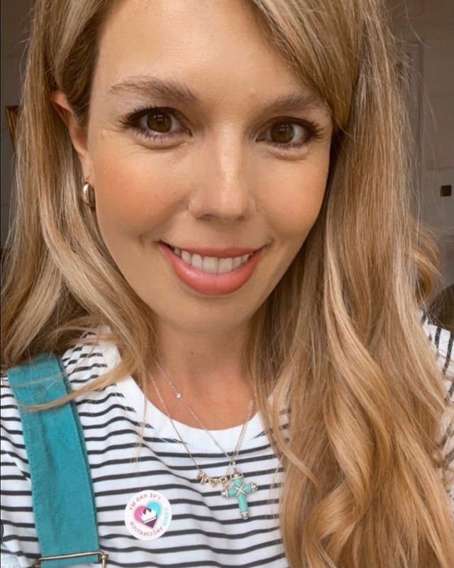 Carrie Symonds is ‘feeling great’ after second Covid jab and urges other mums-to-be to do the same