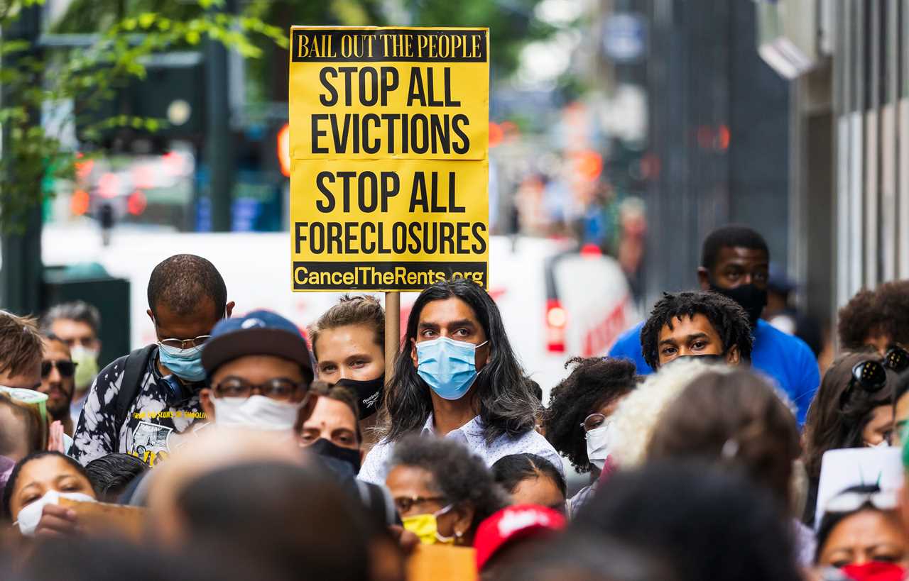 Court to rule on whether Biden’s Covid eviction ban can stay in place giving hope to renters struggling in pandemic