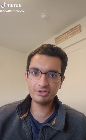 Man’s life ‘saved’ by TikTok users who spotted warning sign in video