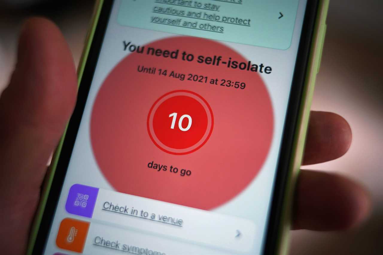 Tens of thousands of Brits ‘needlessly told to self-isolate because of NHS Covid app error’