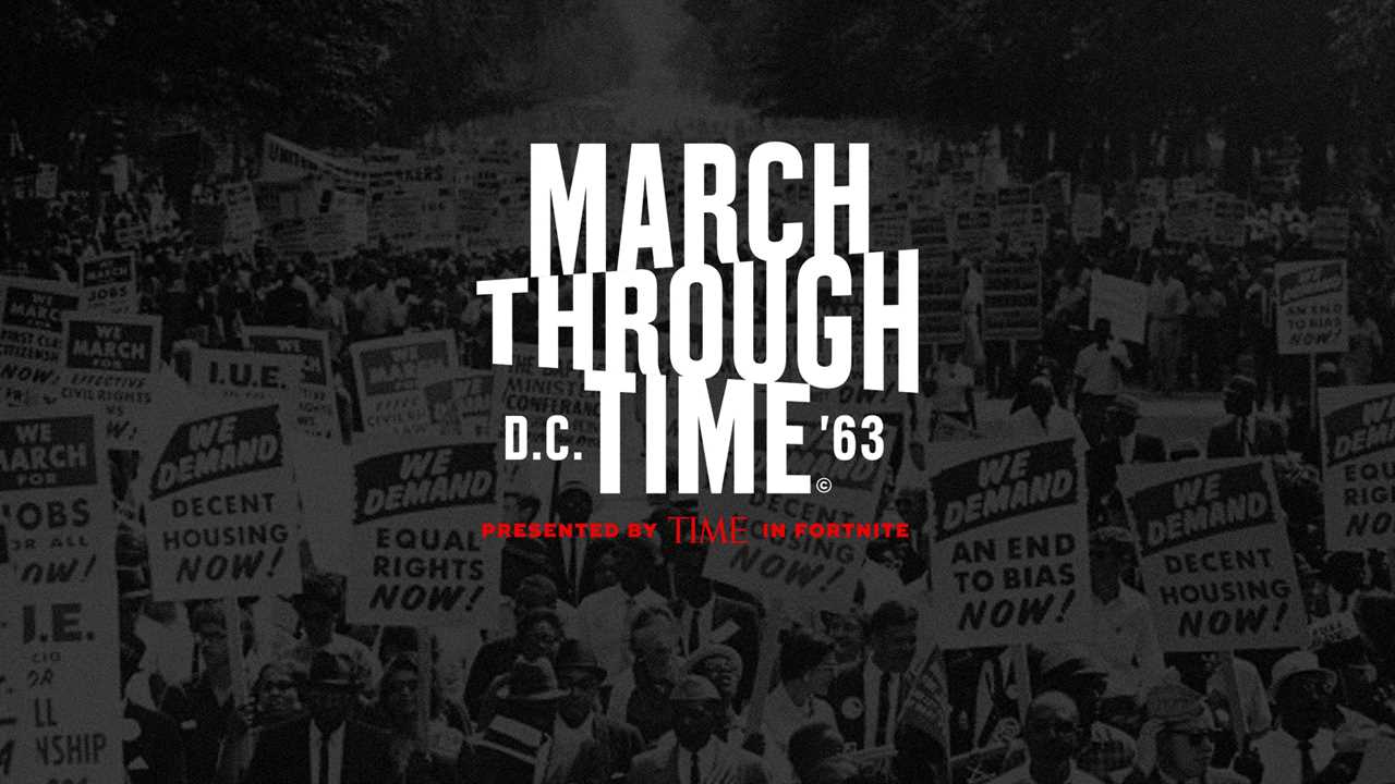 Fortnite celebrates MLK with March Through Time interactive experience