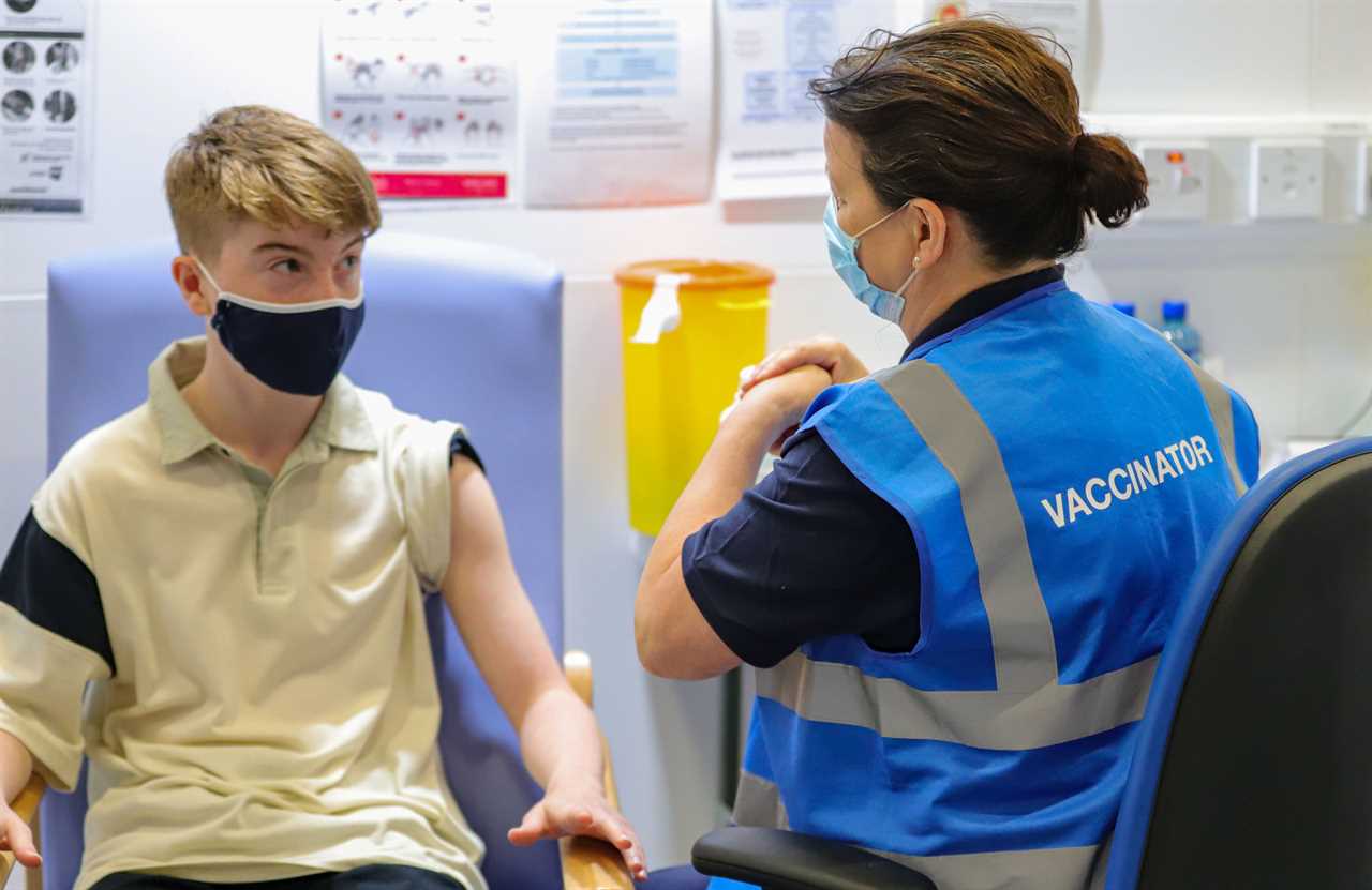 Covid vaccines for 12-year-olds from September 6 under NHS plans for back to school jabs blitz