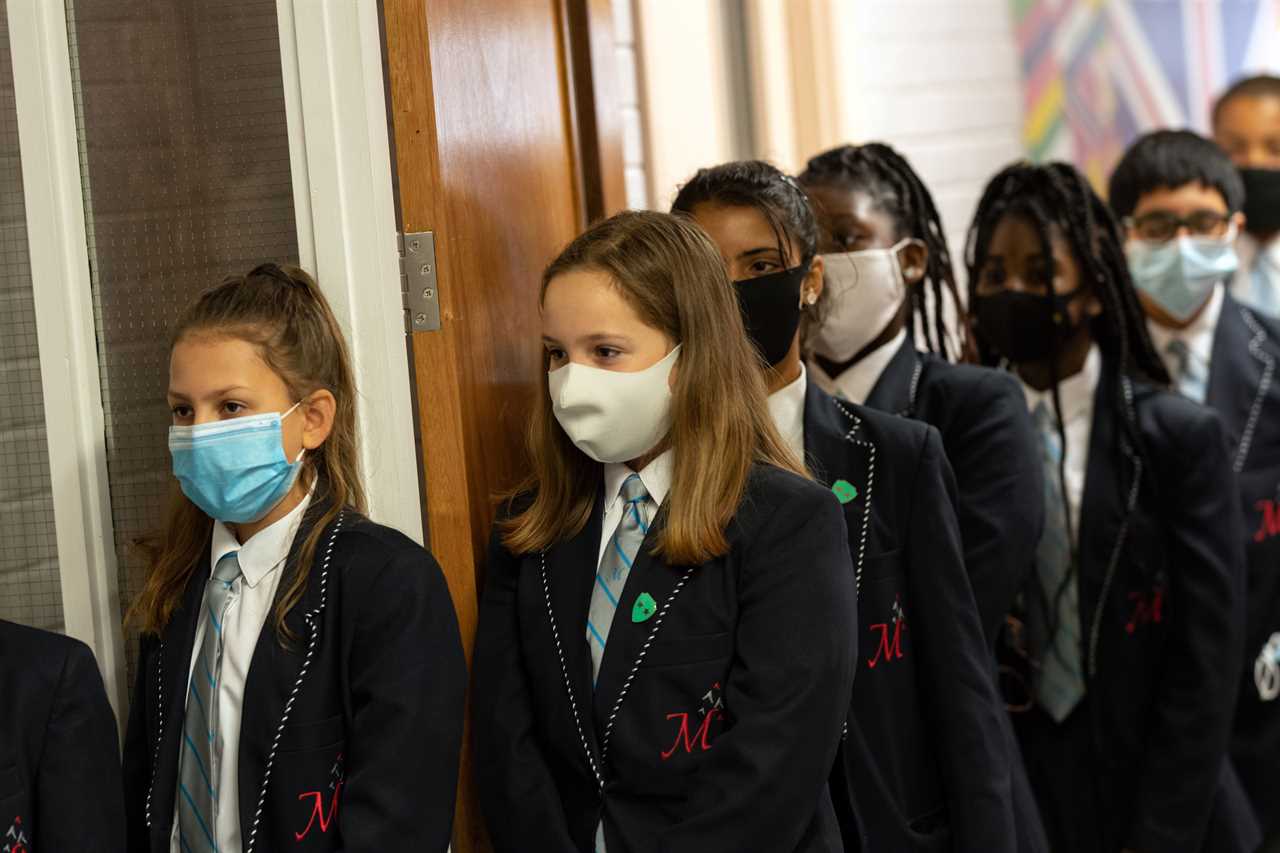 Secondary schoolkids told to wear masks in ‘communal areas’ when classes return in Devon and Cornwall after Covid surge