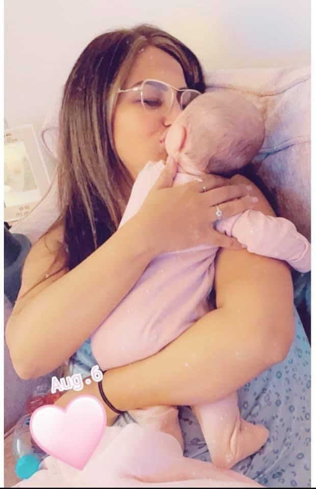 New mum, 28, battling Covid and sepsis discovers she’s got cancer too weeks after birth