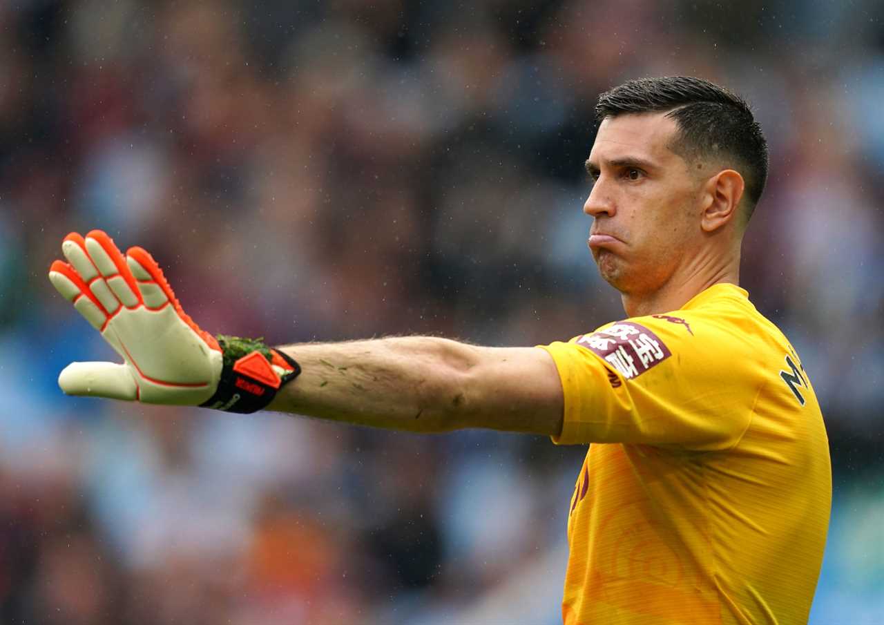 Aston Villa stars Martinez and Buendia travel for Argentina duty with club’s permission despite Premier League ban