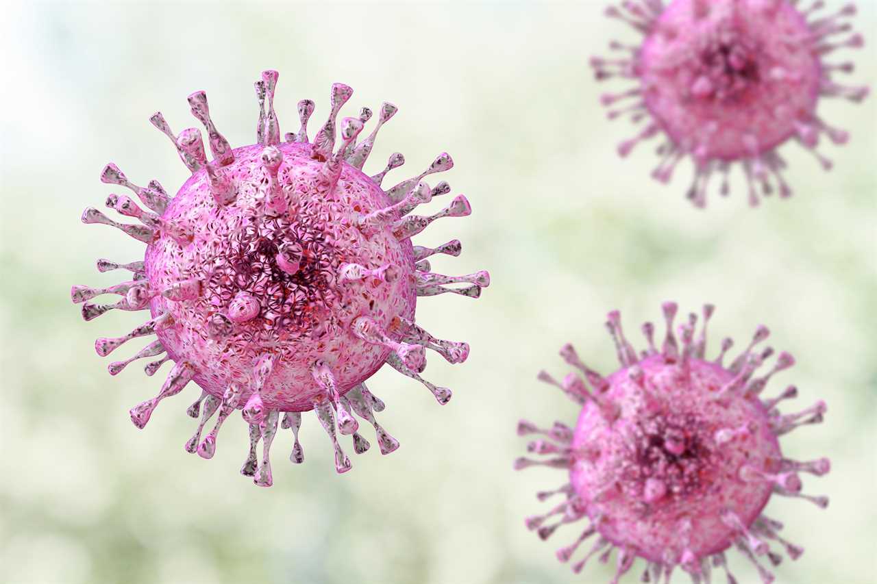 The herpes simplex virus can cause spots to appear down there