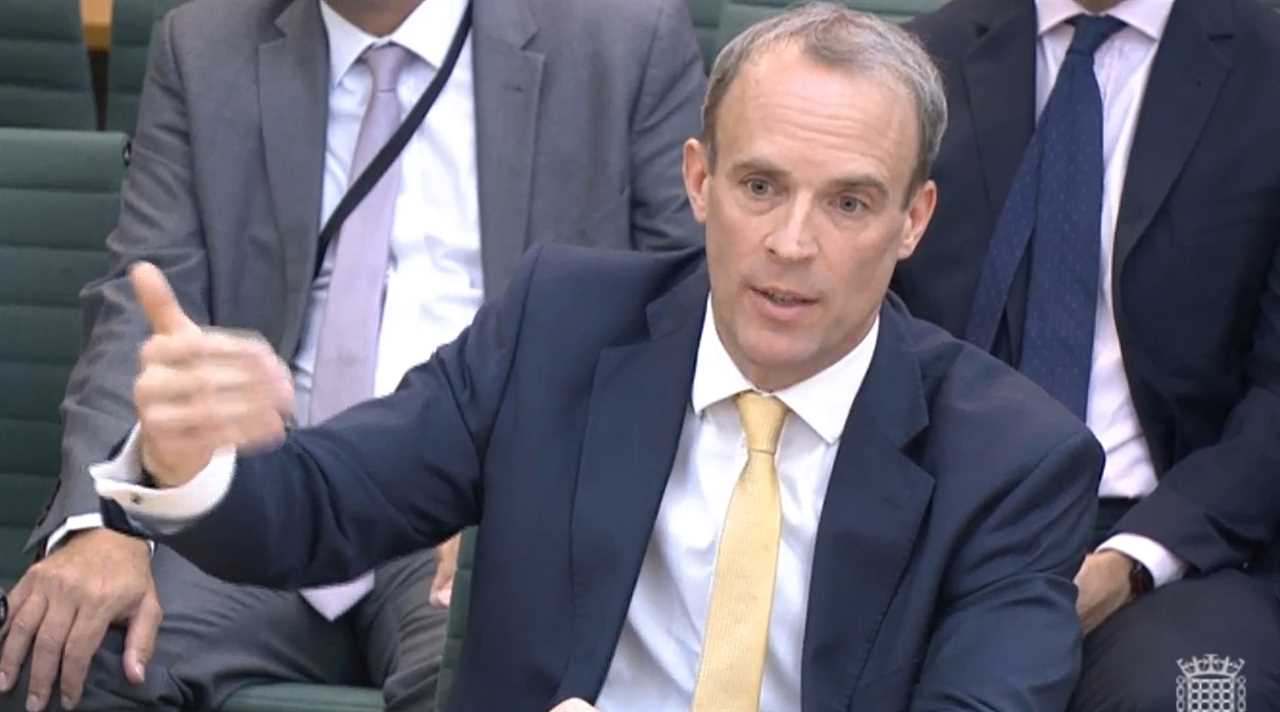 Queen’s portrait was ordered to be DESTROYED by diplomats before they fled UK’s Kabul embassy, Dominic Raab reveals