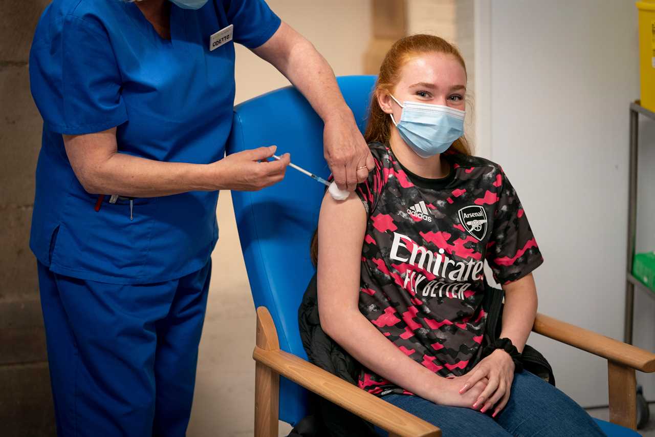 Join The Sun’s Jabs Army 2 campaign as 152,000 under-18s get jab in last week
