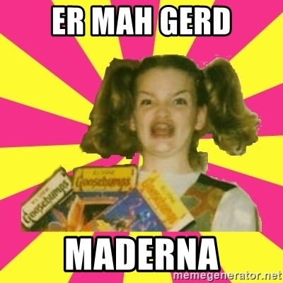 Twitter user @ScottThePetty shared a variation of the "Ermahgerd" meme that has become internet shorthand