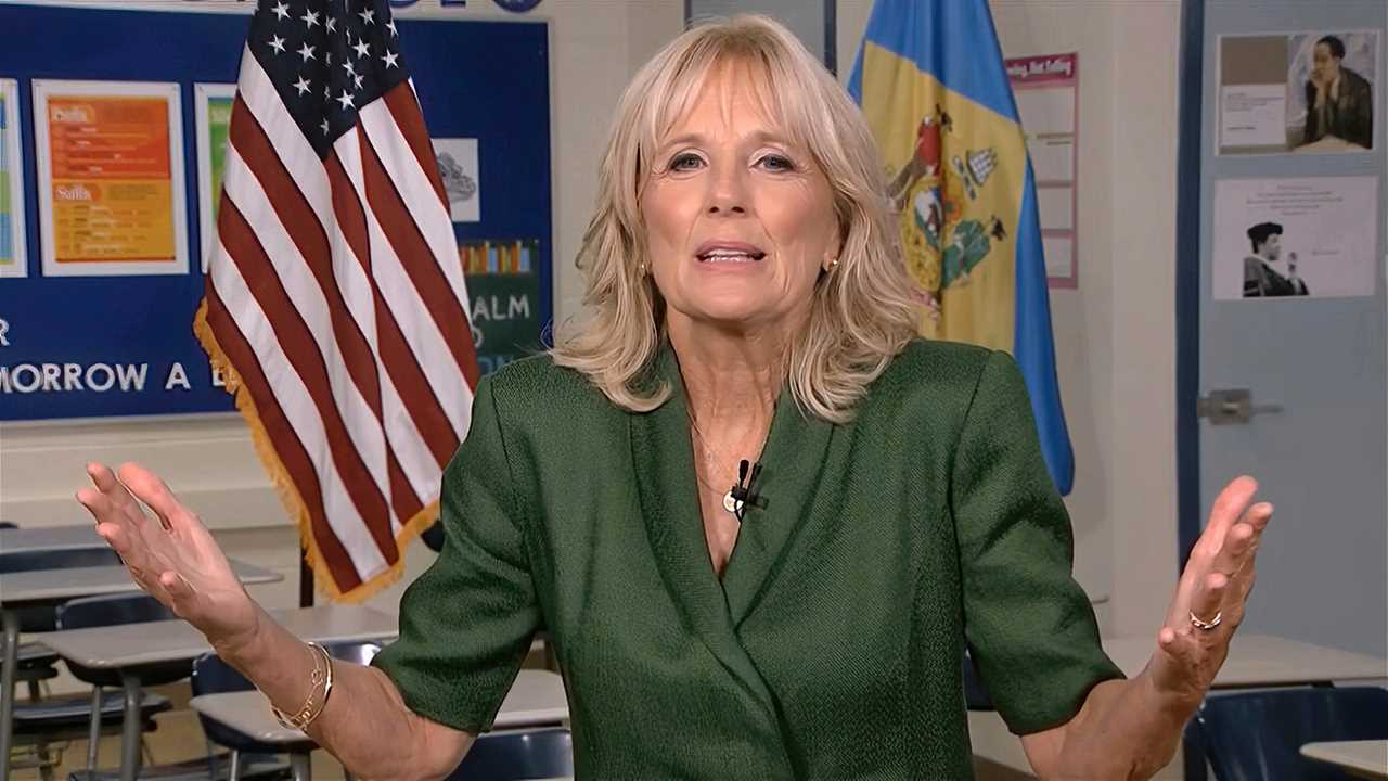 Jill Biden to start teaching college students in-person next week despite Covid Delta surge