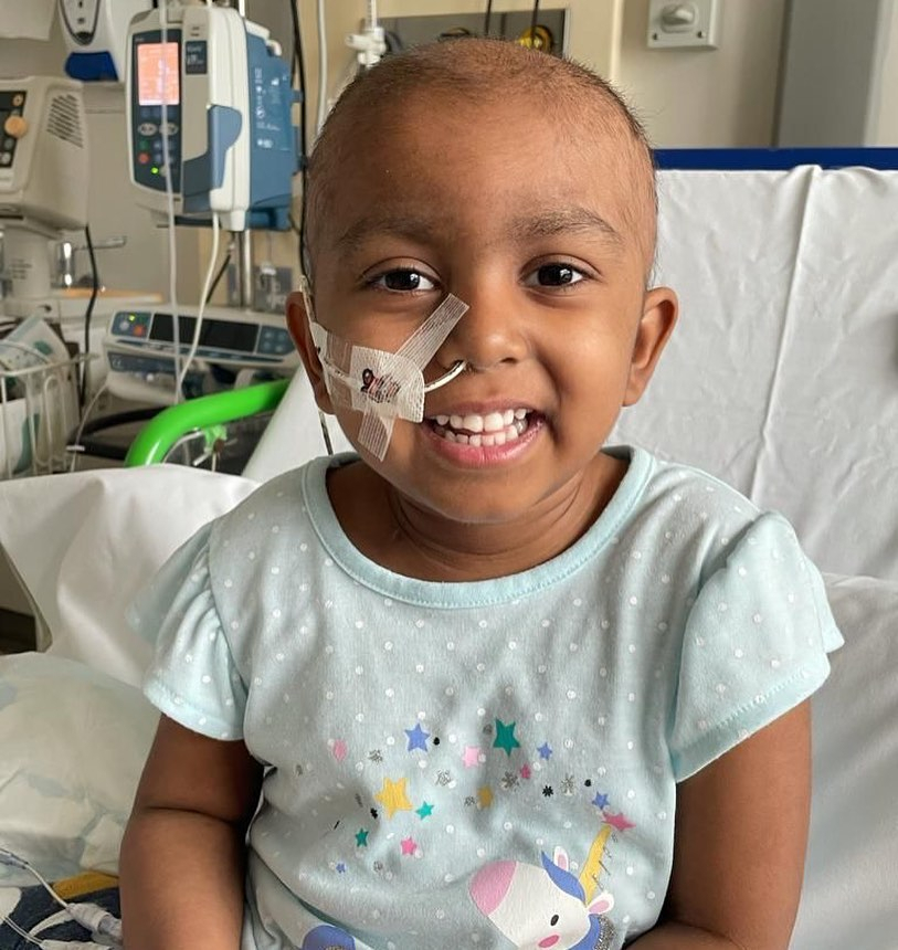 Girl, 4, given WEEKS to live after bruise turned out to be cancer has one last hope