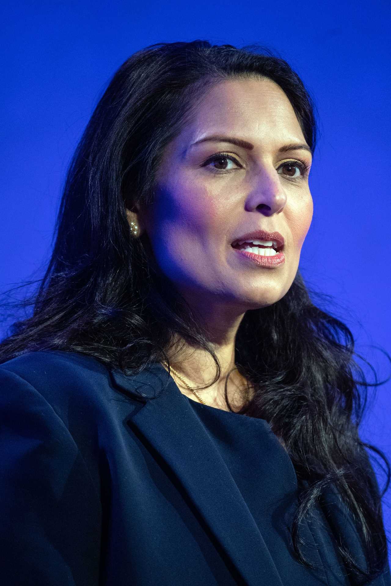 Priti Patel skips conference for top cops as she defends freeze to police pay