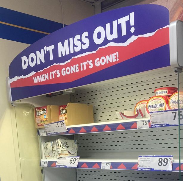 Supermarket shelves left nearly EMPTY with shortage of goods from cereal to nappies amid Brexit & Covid lorry crisis