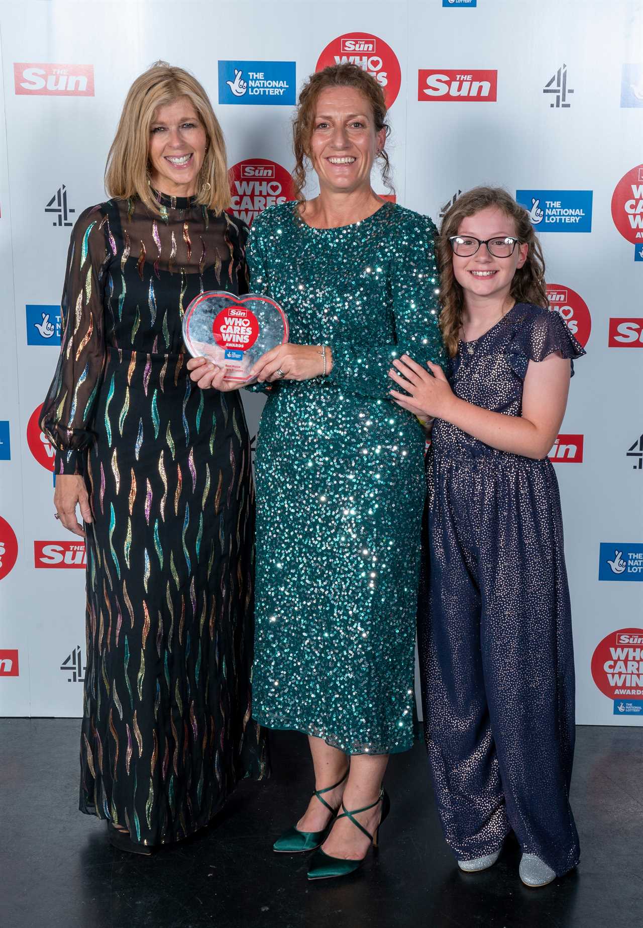 Kate Garraway hails nurses who fought for Derek’s life at Sun’s Who Cares Wins awards