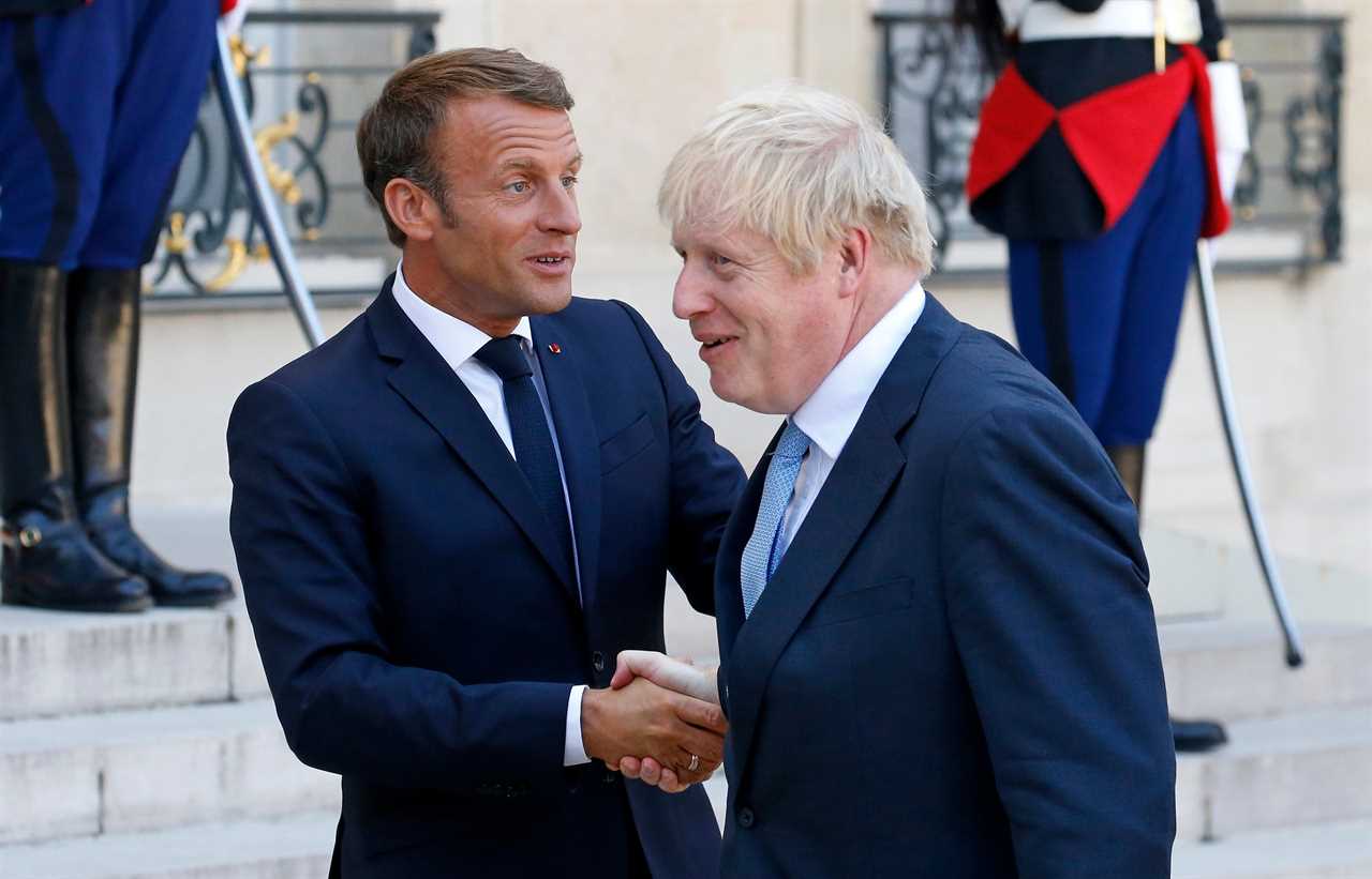 PM told Emmanuel Macron to “get a grip” as he compared his meltdown over defence pact to a jilted lover