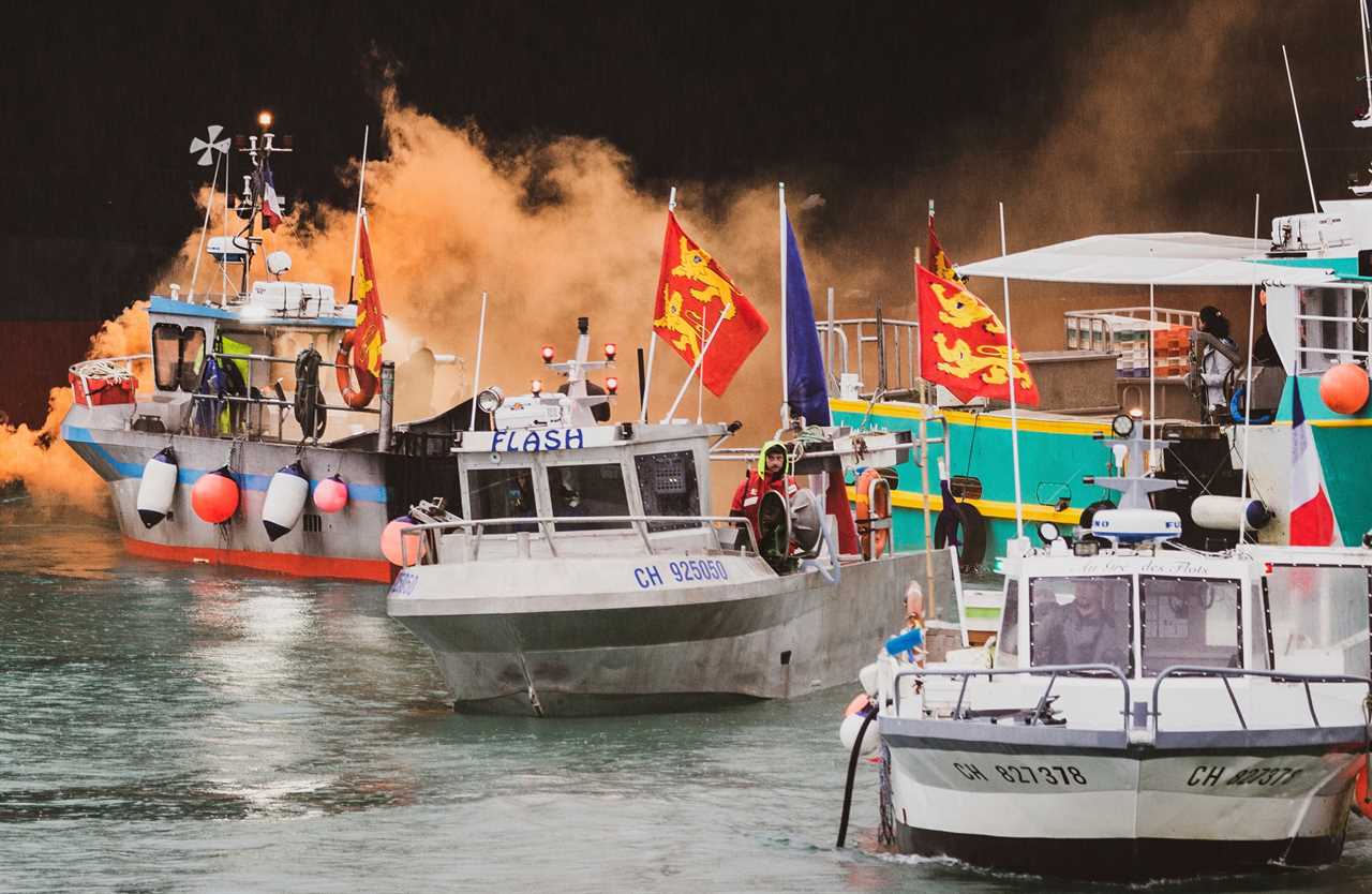 Royal Navy gunboats on standby in Channel after French trawlermen snubbed for post-Brexit fishing licences