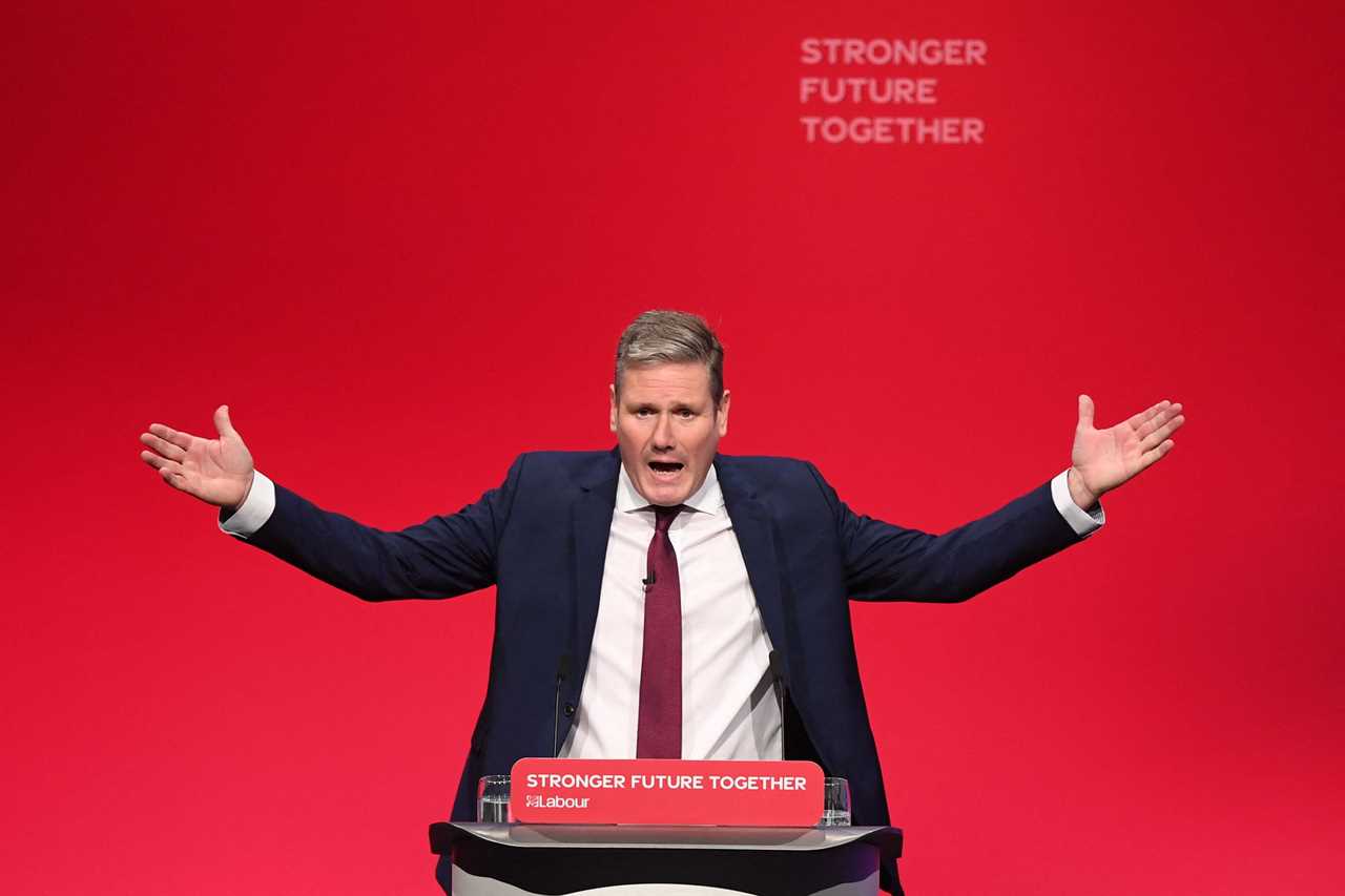 Keir Starmer is mercilessly heckled by his own angry Labour members during key conference speech