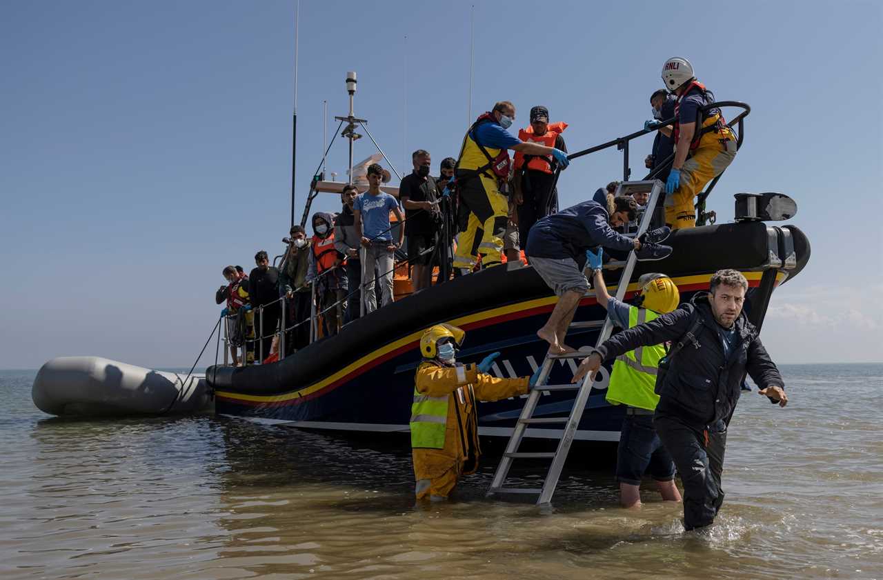 Migrants crossing Channel in small boats from France to be detained in Albania in new asylum crackdown
