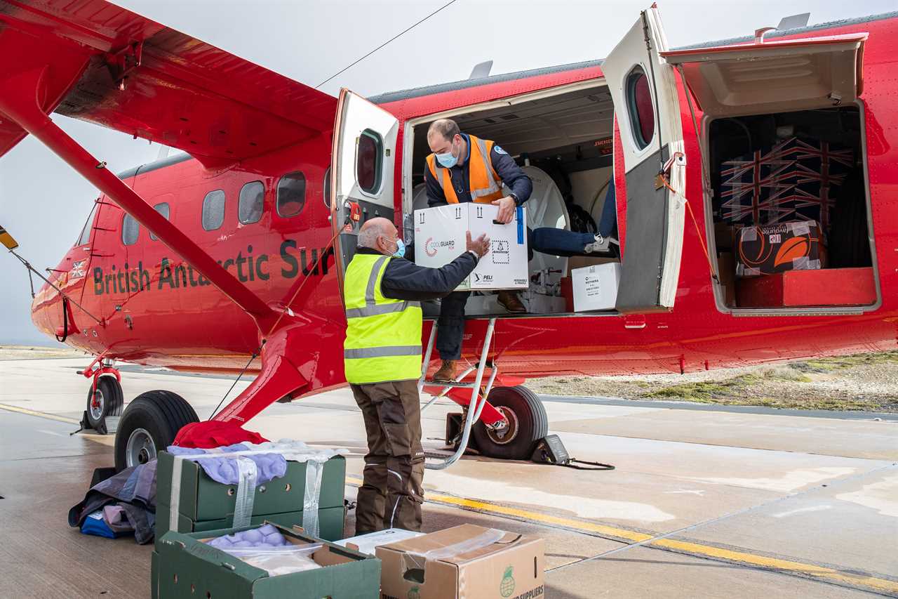 Covid jabs flown whopping 9,000 miles to Brit scientists working in Antarctica