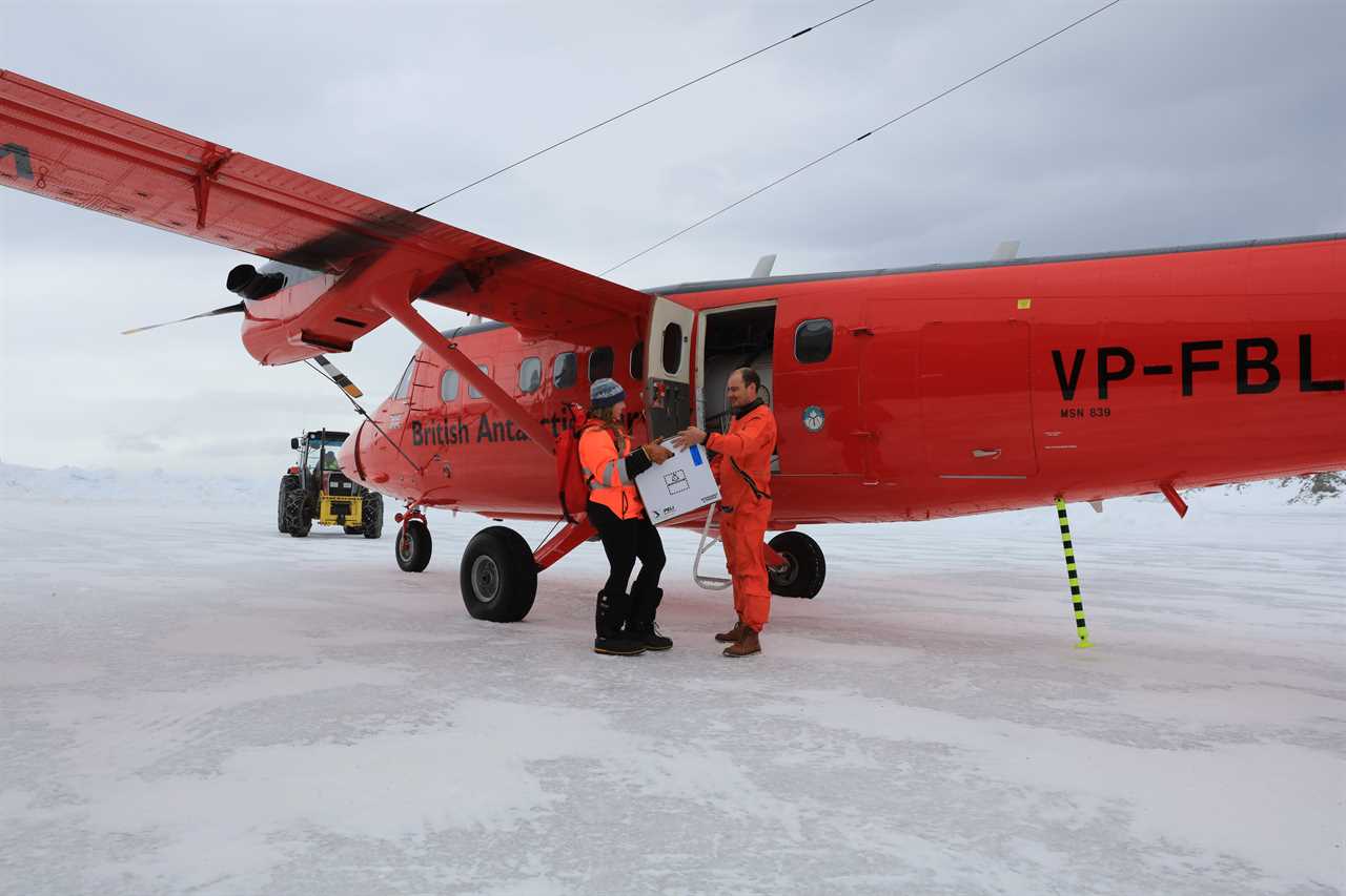 Covid jabs flown whopping 9,000 miles to Brit scientists working in Antarctica