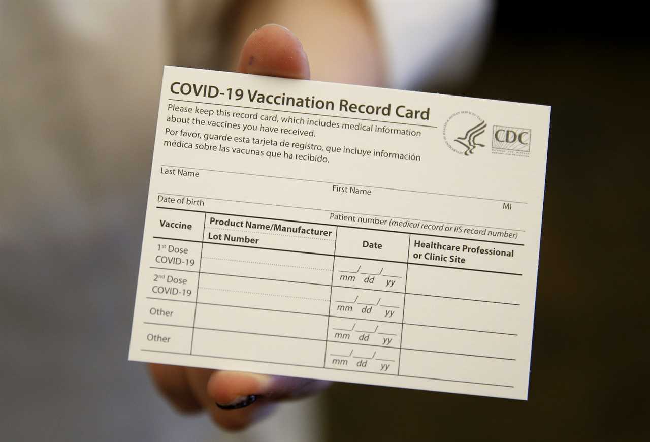 Covid vaccine cards: What to do if yours is lost or damaged