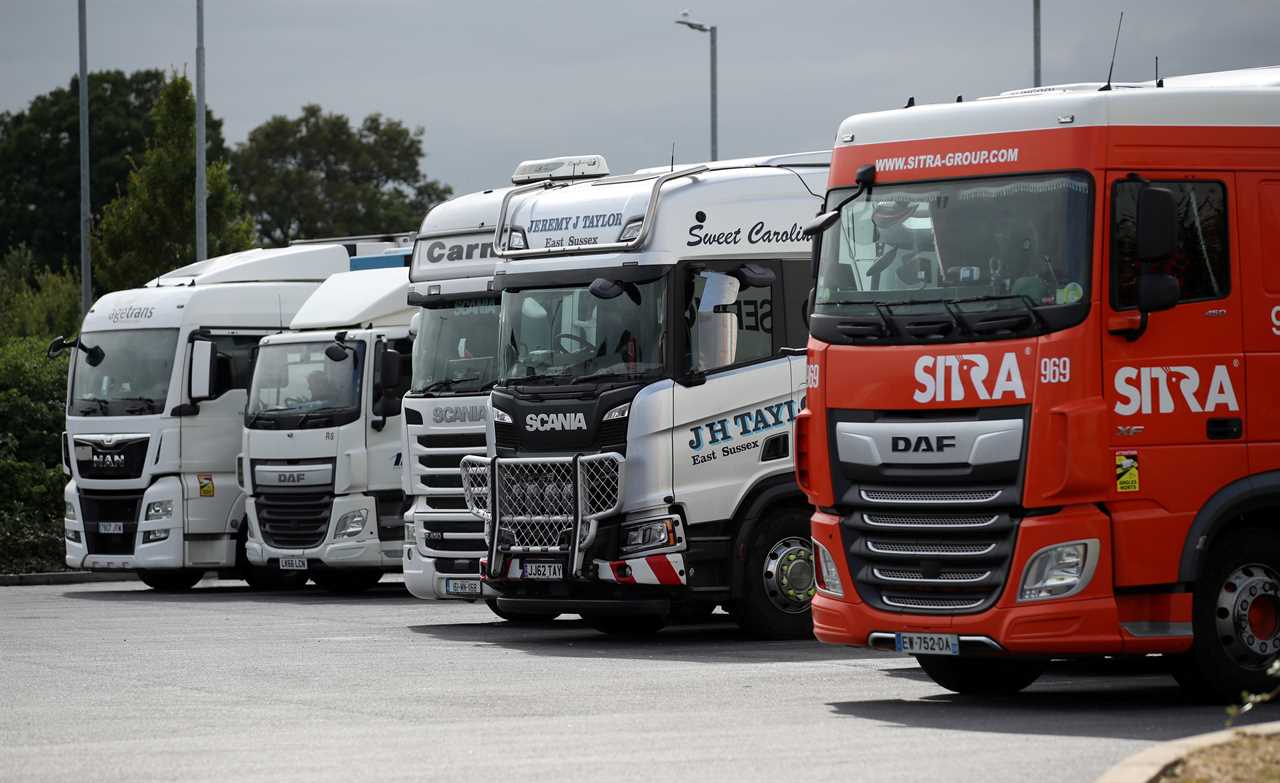 Only 20 HGV licences granted for EU workers to help shift Britain’s huge cargo backlog
