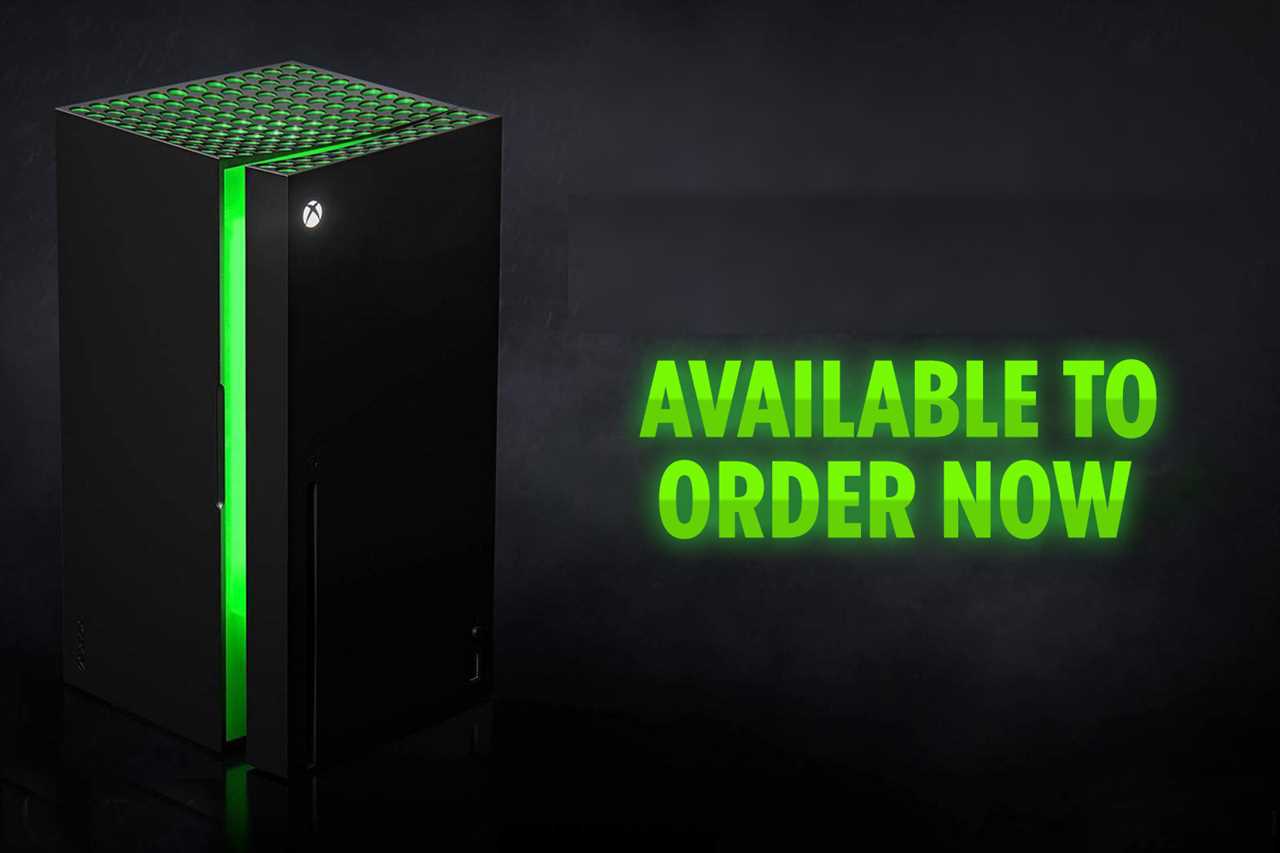 Xbox Series X Mini Fridge pre-orders AVAILABLE NOW: Where to buy in the UK and US