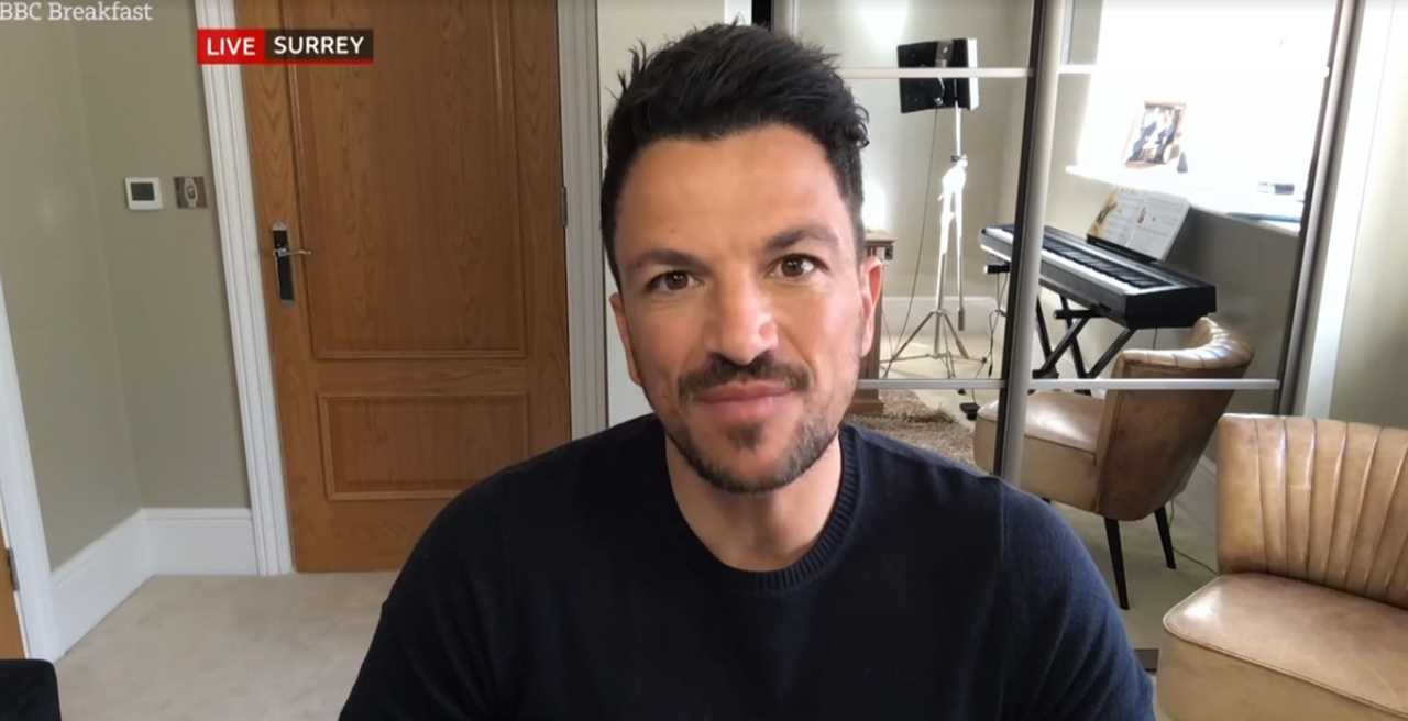 Peter Andre insists children should not be forced to get Covid vaccine saying pressure must not be put on parents