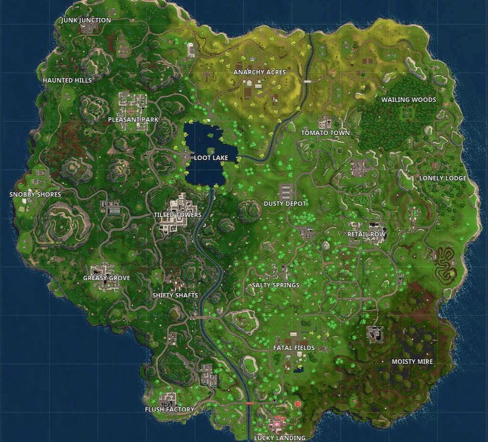 Relive classic Fortnite with this hyper accurate fan-made Season 1 map