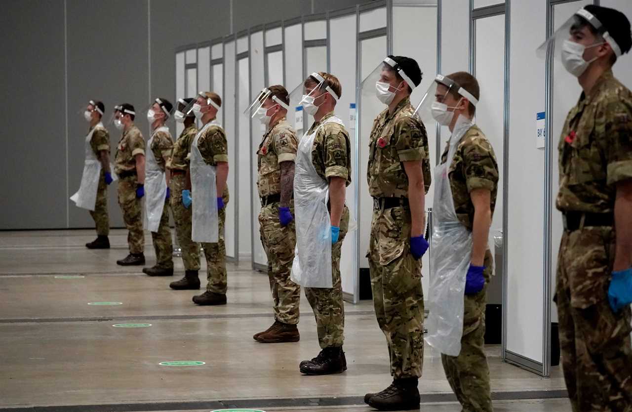 4,000 troops on standby to help NHS cope with Covid over winter as Chancellor pledges £6bn to help clear virus backlog