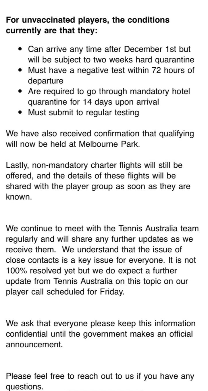 Novak Djokovic WILL be able to play Australian Open as leaked docs reveal unvaccinated players will be giving exemption