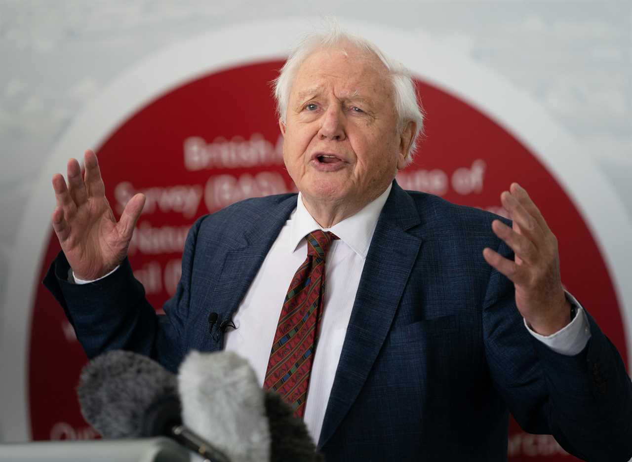 Sir David Attenborough warns world risks being ‘overcome by catastrophe’ as he wishes bon voyage to ship named after him
