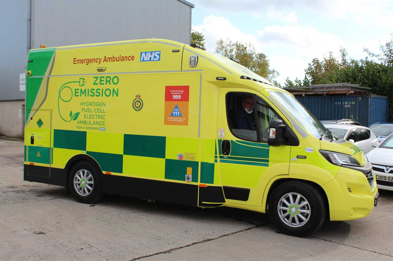 NHS goes green with electric ambulances & scrubs made from recycled bottles