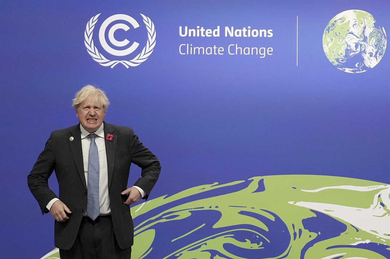 Boris Johnson greets world leaders in Glasgow for COP26 climate summit & urges them to act for their children NOW