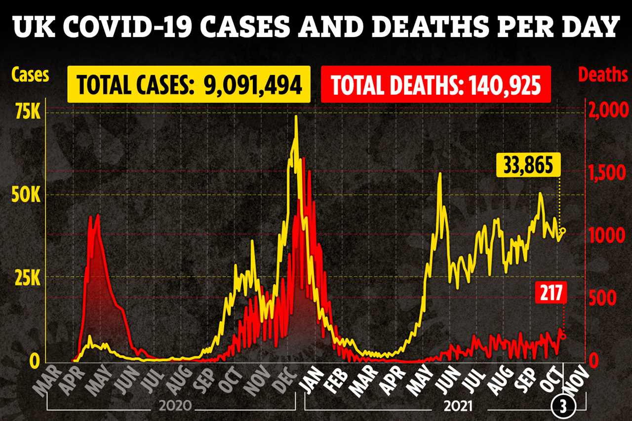 UK is ‘over last great Covid peak of 2021’ but booster jabs vital as cases rise in older age groups
