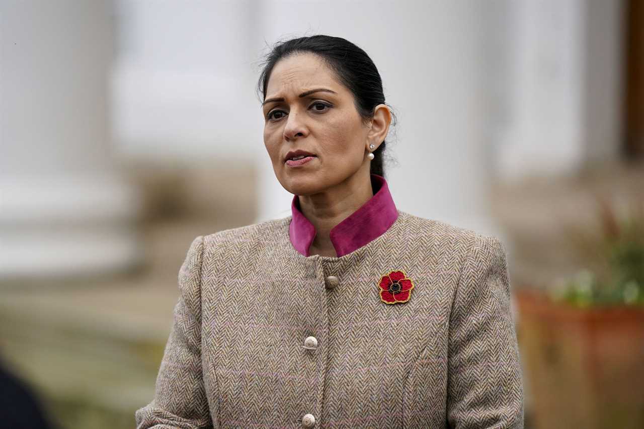 Priti Patel accuses Labour of siding with people traffickers after blocking new immigration laws