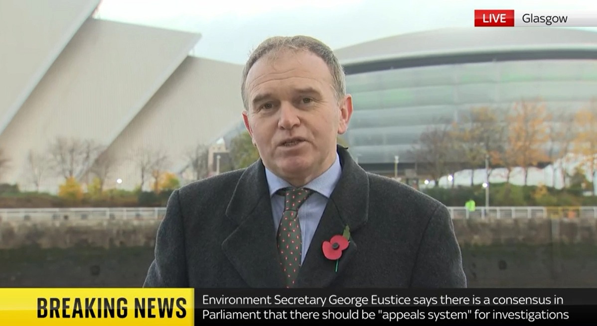 George Eustice brushes off Owen Paterson sleaze scandal as ‘storm in a teacup’ after Boris Johnson’s screeching U-turn
