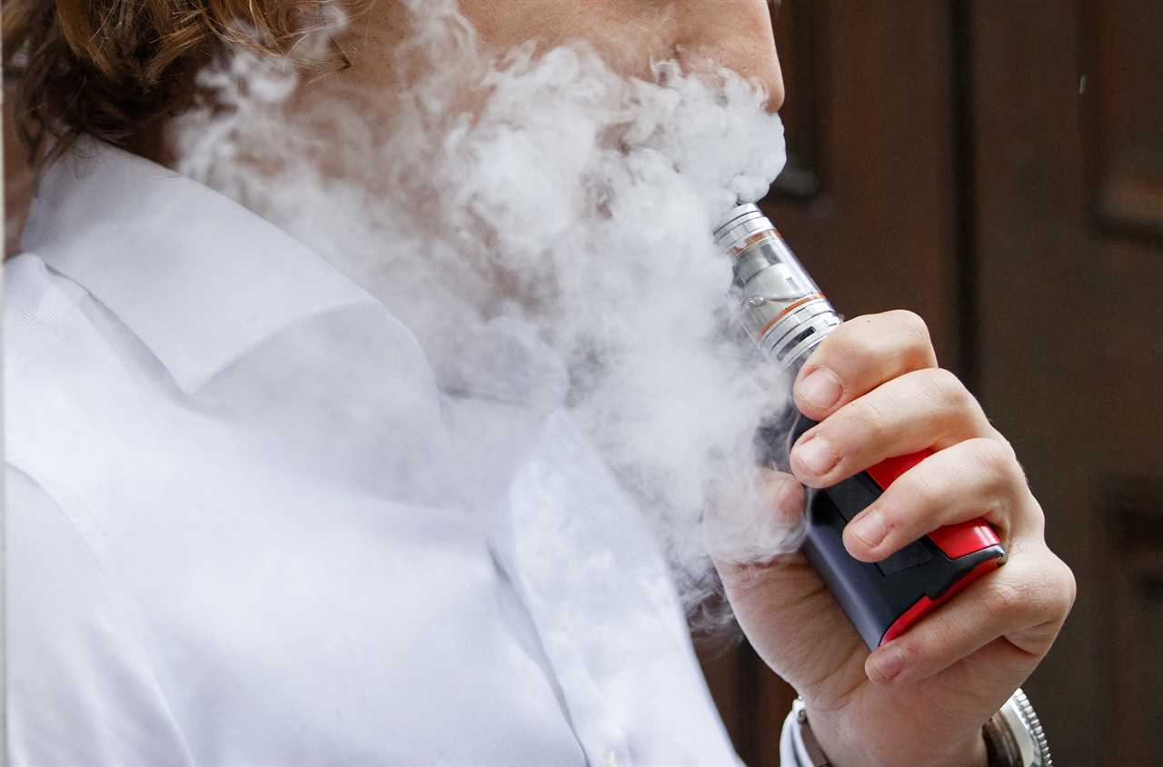 Britain sparks a new row with the World Health Organisation over VAPING