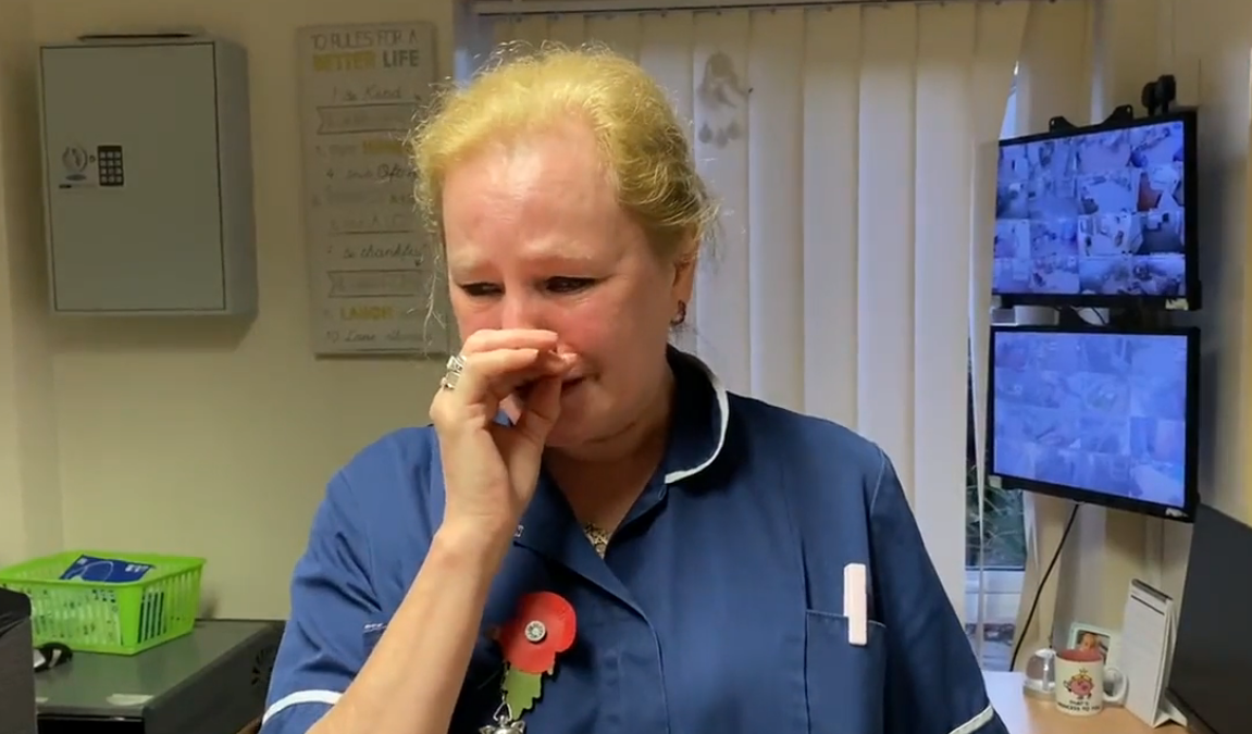 Care home boss sobs ‘give us a break’ after sacking six staff members over ‘no jab, no job’