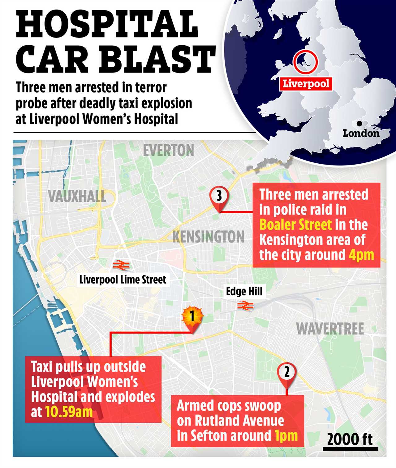 Liverpool bomb: Another terror attack ‘highly likely’ as threat level raised to SEVERE