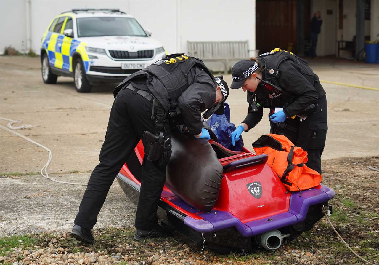 Migrant uses jet ski to cross Channel as France and Britain trade insults on crisis