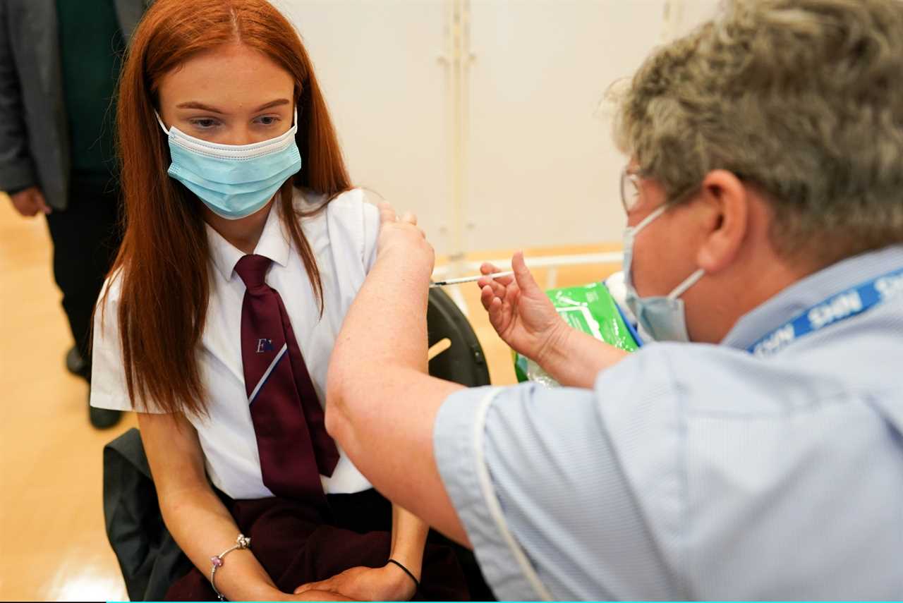 Schoolkids should wait at least three months after having Covid before getting jab to reduce risks