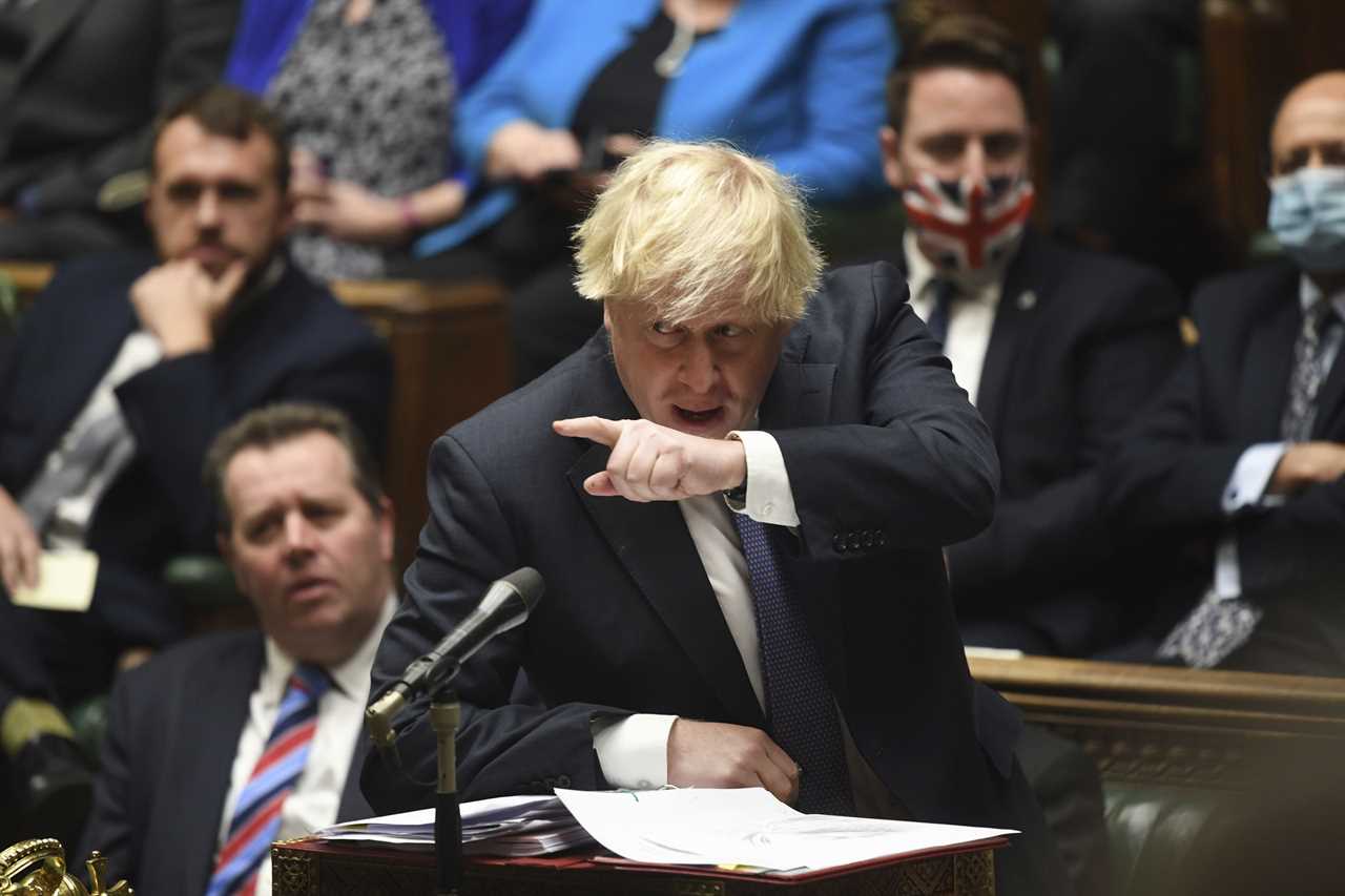 Boris Johnson apologises for sleaze row during grilling from MPs including Tory accusing father Stanley of groping